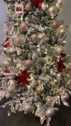9 foot Christmas tree!