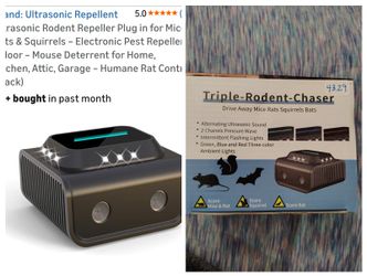 Brand New Electronic Rodent Repeller