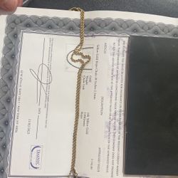 10k 2.80grams Rope Appraised At 342 