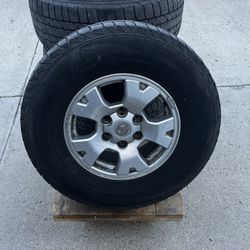 Tires 265/70/16 With Wheels 