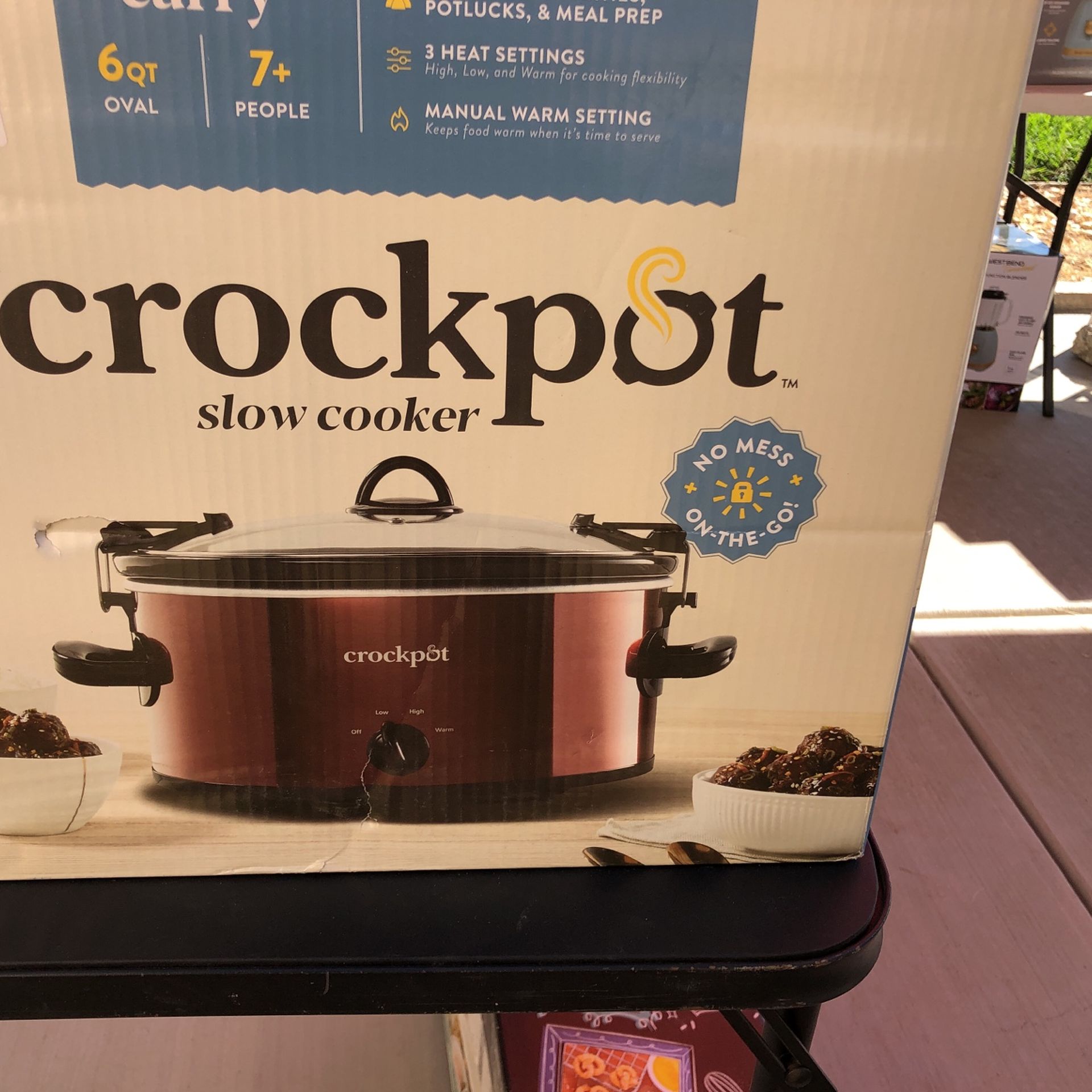 New 6qt Missing Ceramic Bowl-$5, 4qt New $15