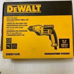 DEWALT 3/8-in Corded Drill 