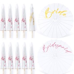 Bride/ Bridesmaids umbrellas