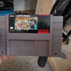 Super Nintendo Games - Super Mario All-Stars & Super Mario World *Bundle or Separate