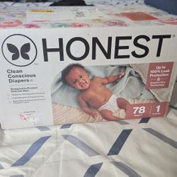 Honest Baby Diapers Size 1