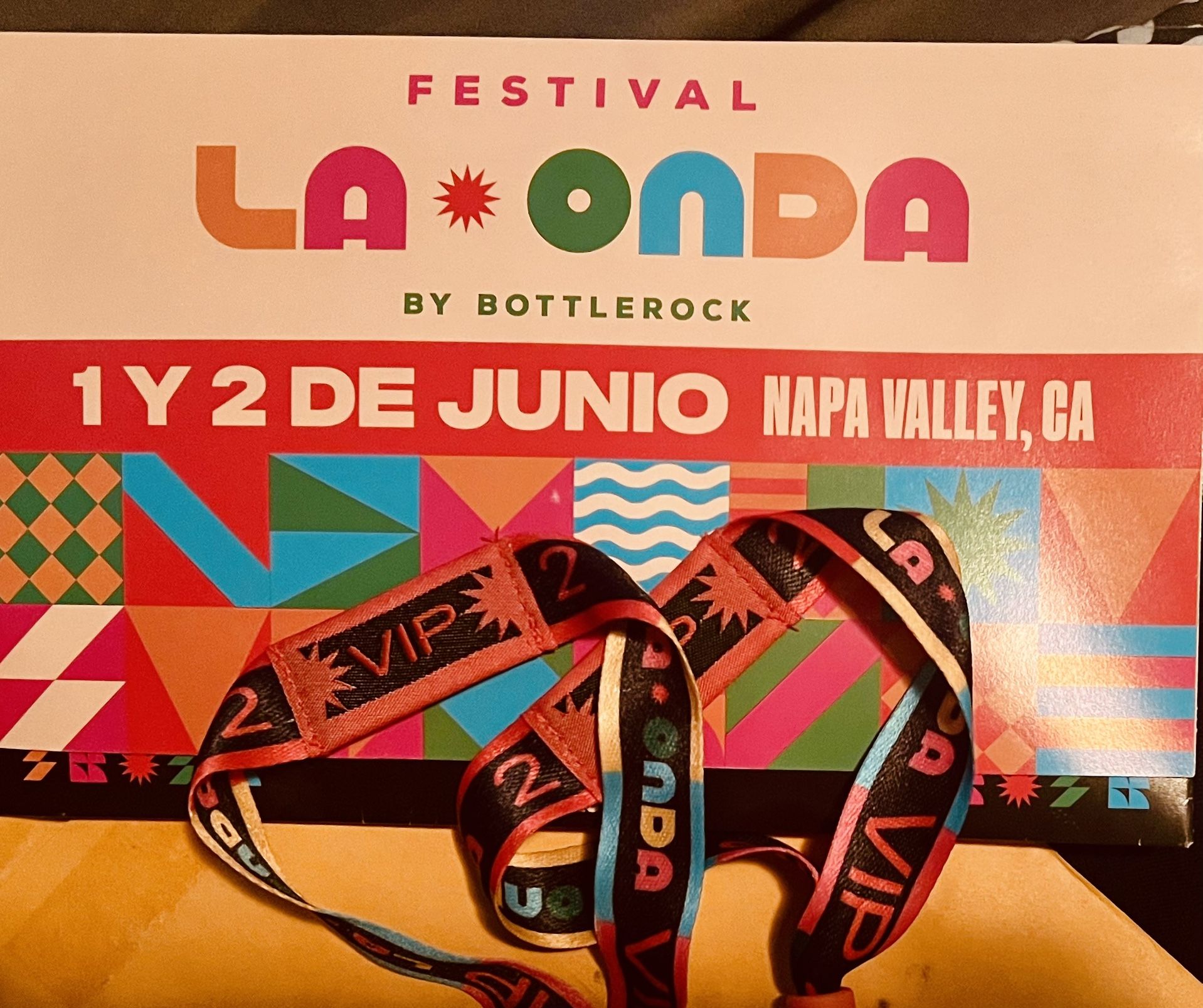 La onda festival 2 VIP Tickets 