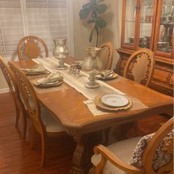 Dining Table Set And China Buffet