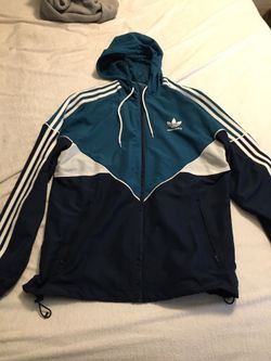Adidas zip up windbreaker