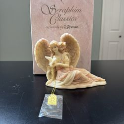 Seraphim Classics “Evangeline Angel of Mercy” Figurine w/ Box, Roman Inc 1998