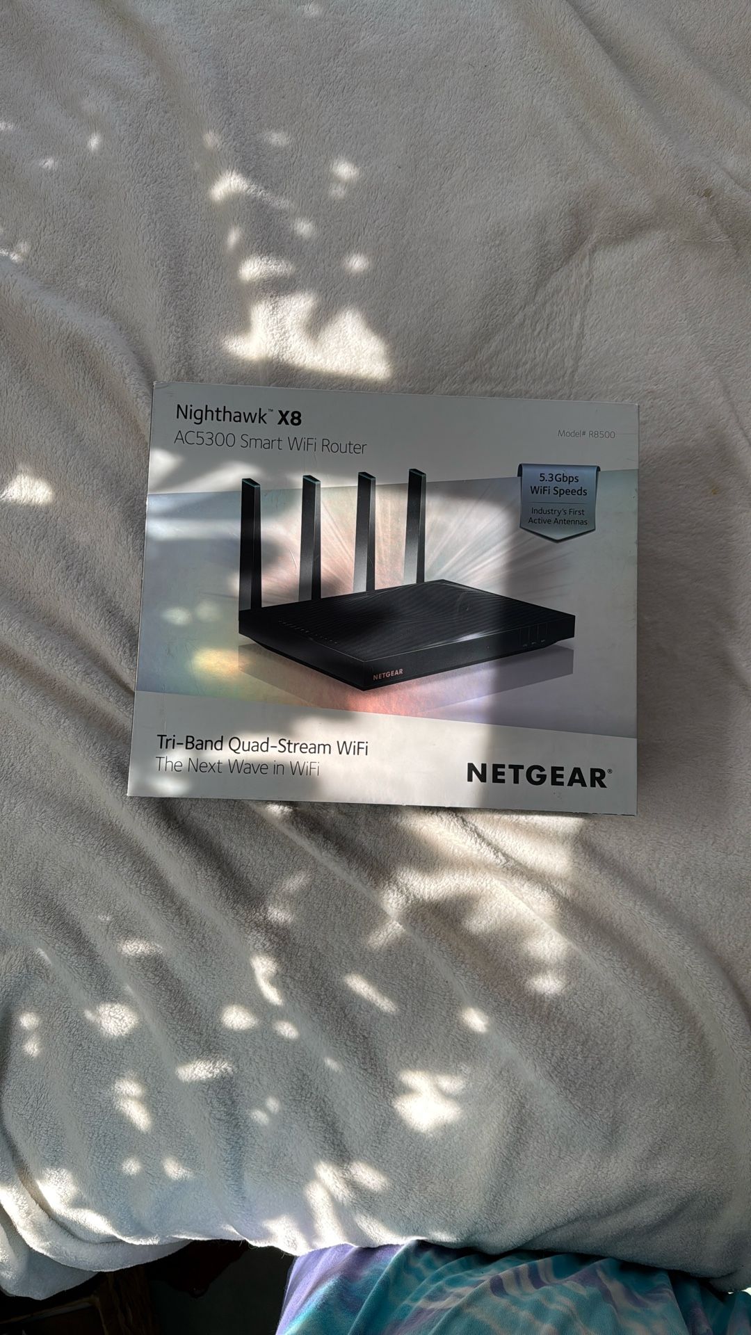 Nighthawk X8 AC5300 Smart WiFi Router