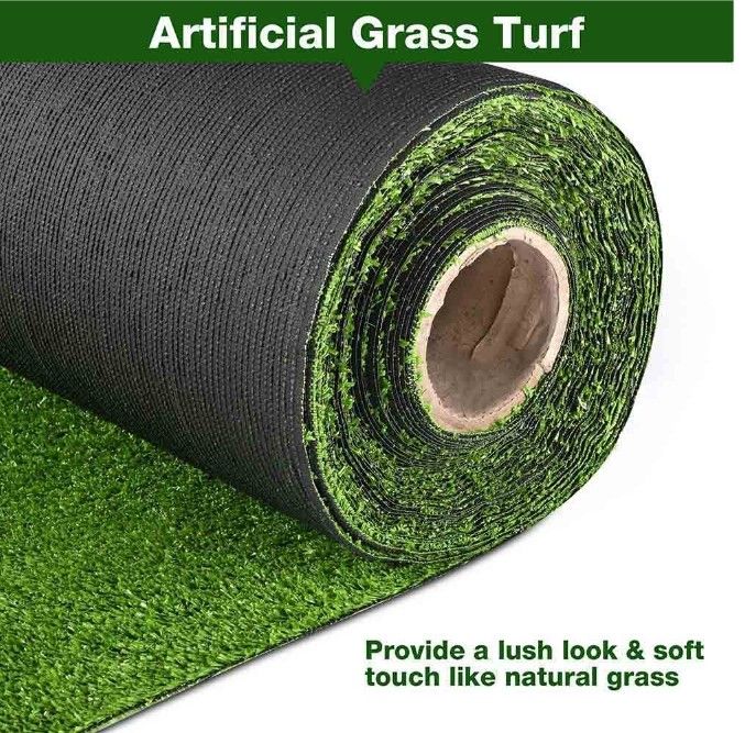 Artificial Grass Turf Fake Grass Synthetic Carpet Mat Patio Yard Decor Landscaping 65'x3' Pasto Artificial - Remodeling Needs
