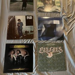 Elton John, Billy Joel, And Bee Gees Vinyls