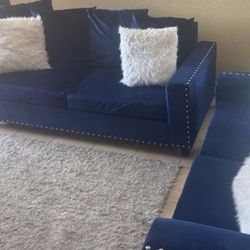 Beautiful Blue Couches