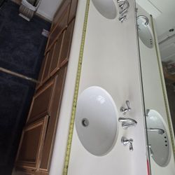 Bathroom Vanity Used But In Good Condition. 