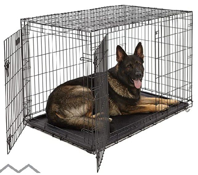 Midwest home for pets, dog crate.