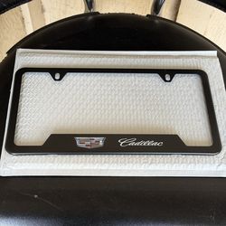 Cadillac plate frame