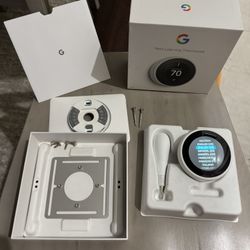 Nest Learning Thermostat 3rd Gen With Temp Sensor