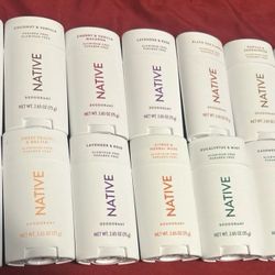 Native Deodorant Bundle X10