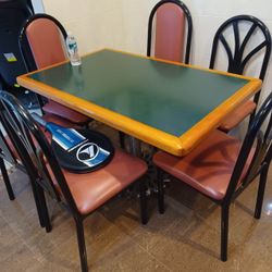 Dining Table with 6 chairs