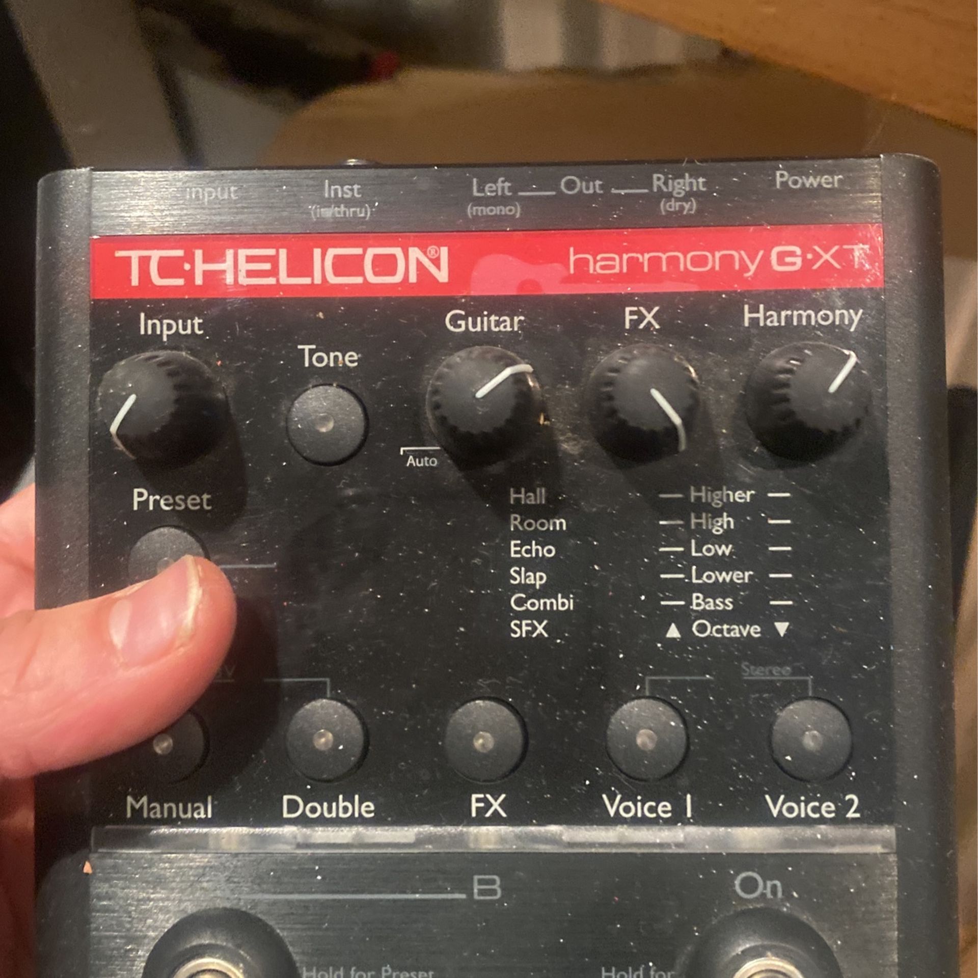 TC Helicon Harmony GXT