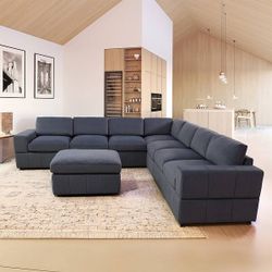 🌼FREE DELIVERY🌼Brand New Grey Sectional Sofa Couch 