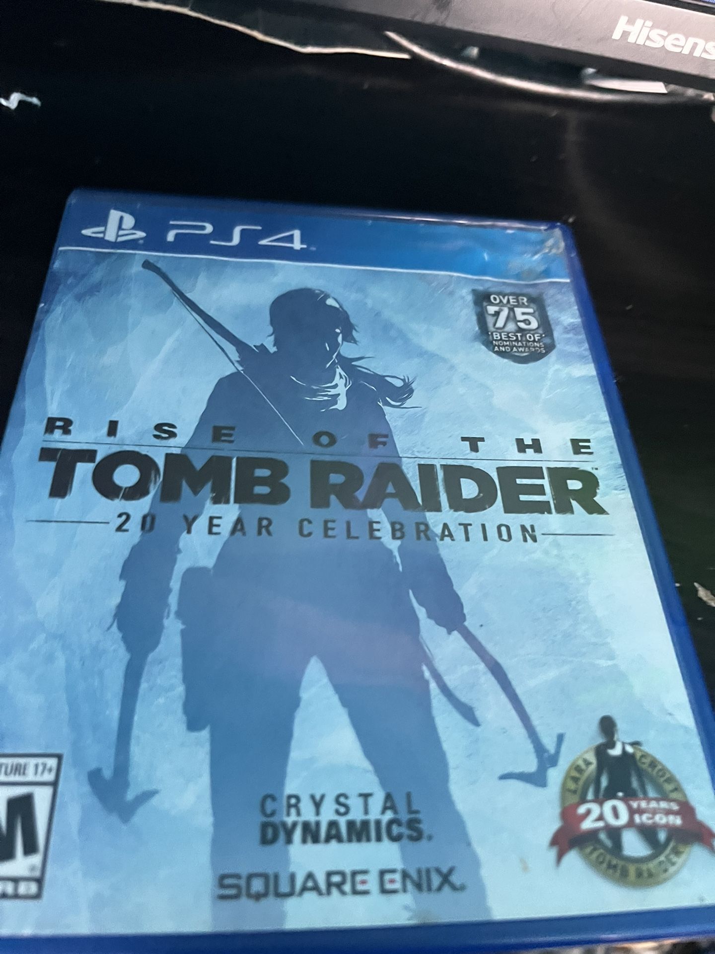 PS4 Rise Of The Tomb Raiders