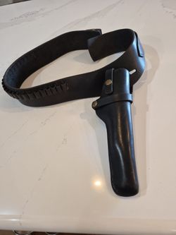 Western Style Holster and Belt
