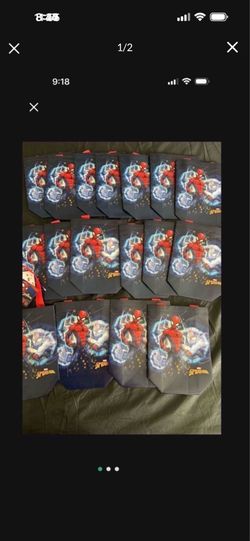 New Spider-Man party supplies party bags