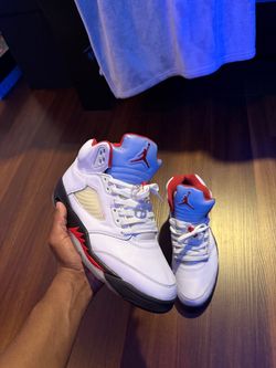 JORDAN FIRE RED 5