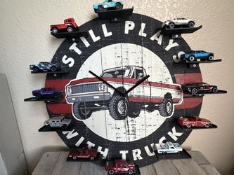Hot Wheels Wall Clock 