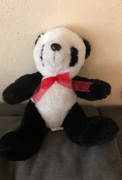 Panda bear stuffed animal plush