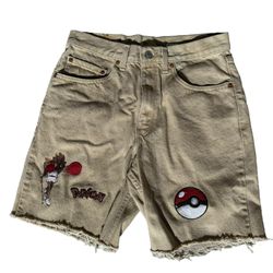 Hitmonchamp Pokémon shorts super rare Levi’s cut offs