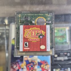 Legend Of Zelda Oracle Of Seasons Gameboy Color New Battery