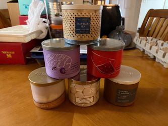Bath and bodywork candles
