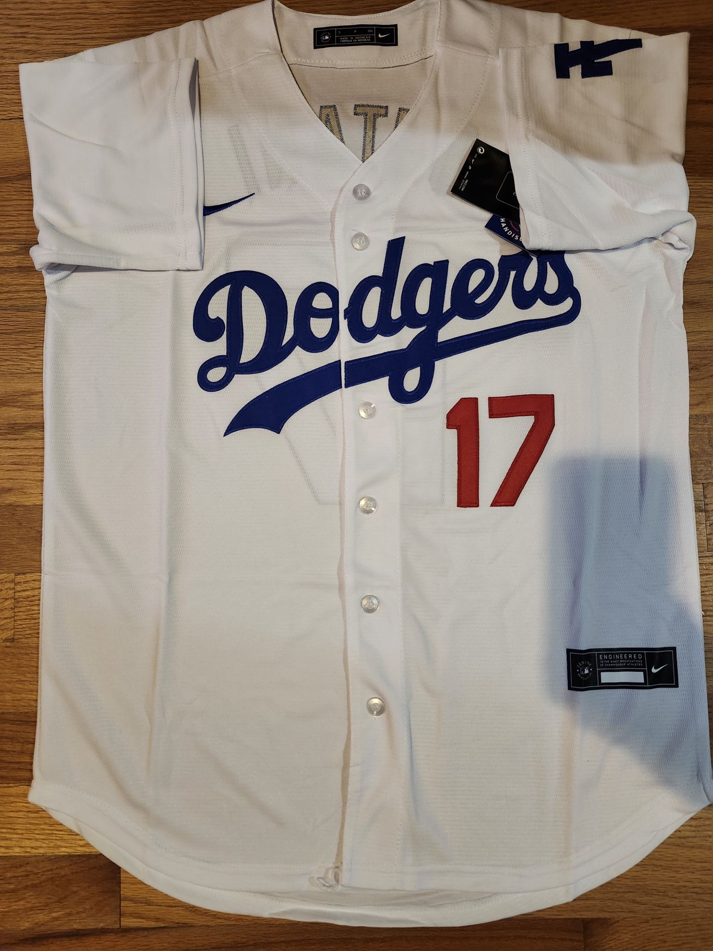 MLB Dodgers No.17 Shohei Ohtani jersey LA dodgers OHTANI baseball uniform competition dress embroidery.