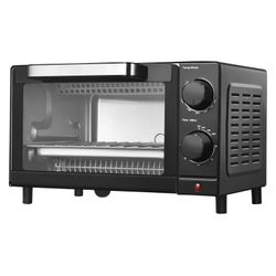 Mainstays 4 Slice Toaster Oven with 3 Setting Baking Rack and Pan Black for Sale in Palmdale CA OfferUp