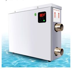 STPFFOT Electric Pool Heater For Inground & Above Ground Pools