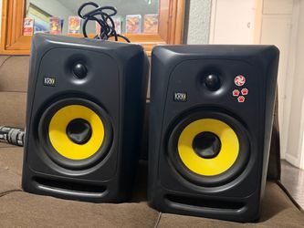 KRK studio monitors