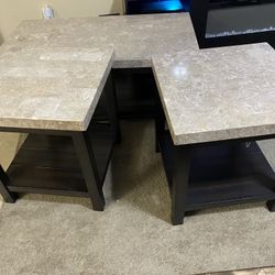 New Bel Marble Coffee Table Set 
