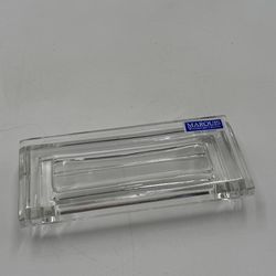 Waterford Crystal Desk Top Business Card Holder By Marquis Made in Germany
