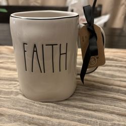 Rae Dunn Faith Mug 
