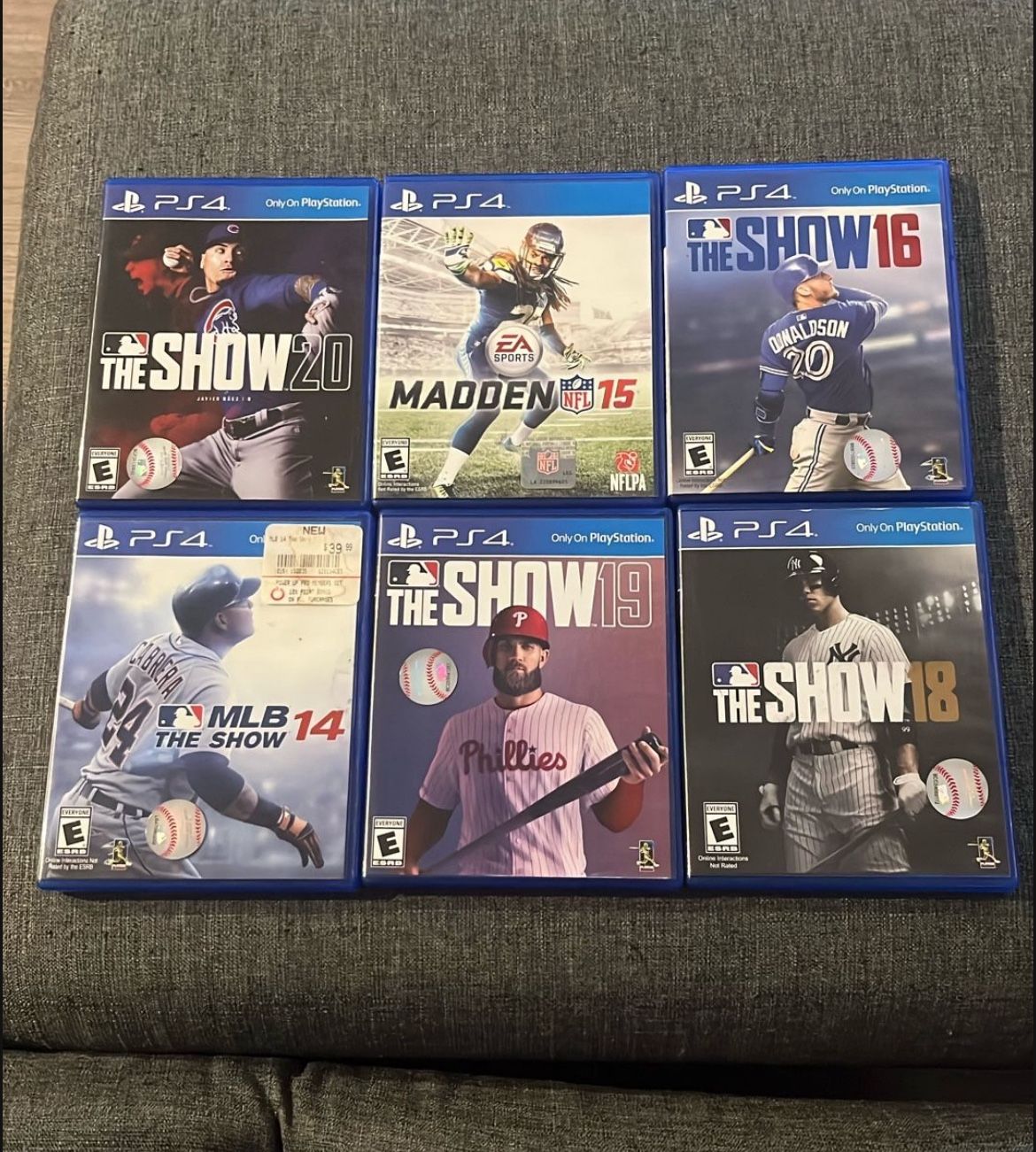 Lot of PS4 6 Games $20 FOR ALL!!!