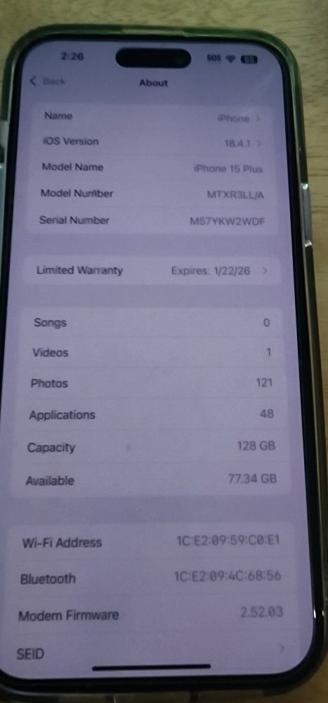 Iphone 15 Plus