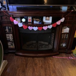 Pending Pick Up * Fireplace Tv Stand