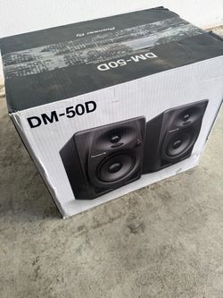 Pioneer DJ DM-50D (Black) — New/Open Box, Never Used