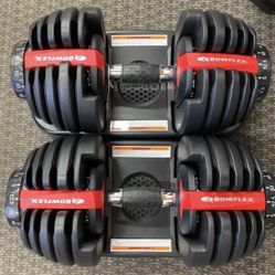 552 Bowflex Adjustable Dumbbells 