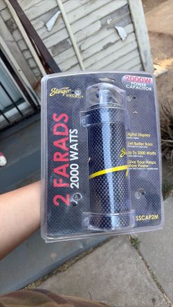 2 farads 2000 watts