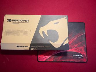 Keyboard, Mouse, Mouse pad