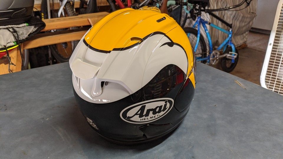 ls2 ff352 fluo helmet Helmets - Rookie - Rampage - Gloss Yellow - Single Visor Full Face (Large Laptoprygsæk Color:Veggie Toss AGV K6 S Slashcut