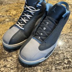 Nike Air Jordan Dub Zero Wolf Grey University Blue 311046-007 Men's Size 11
